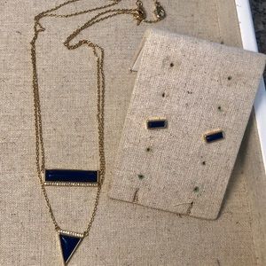 Stella & Dot necklace & earrings